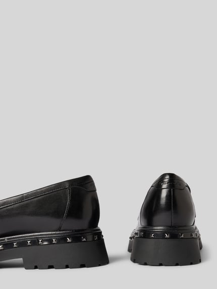 Tamaris Loafer aus echtem Leder Black 2