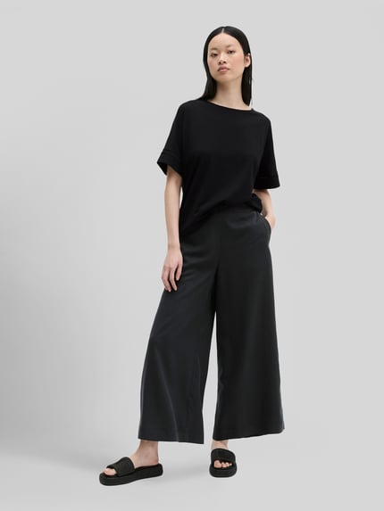 Marc O'Polo Relaxed Fit T-Shirts aus Baumwoll-Mix Black 1