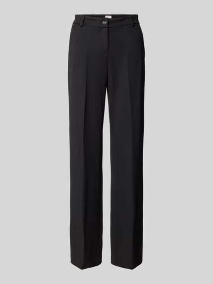 Brax Regular Fit Stoffhose mit Bügelfalte Modell 'Maine' Black 2