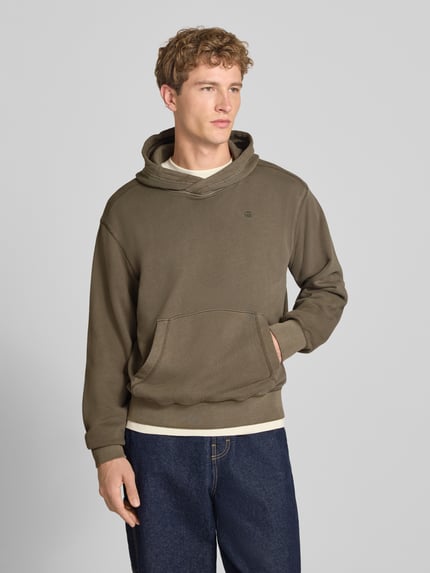 G-Star RAW Regular Fit Hoodie aus reiner Baumwolle Khaki 4