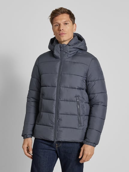 Save The Duck Steppjacke mit Label-Detail Modell 'BORIS' Graphit 4