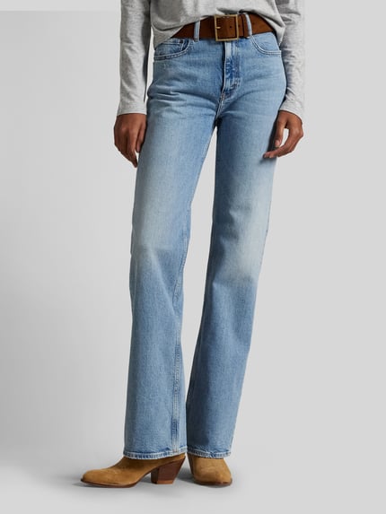 Polo Ralph Lauren bootcut jeans van katoenmix Jeansblauw - 4