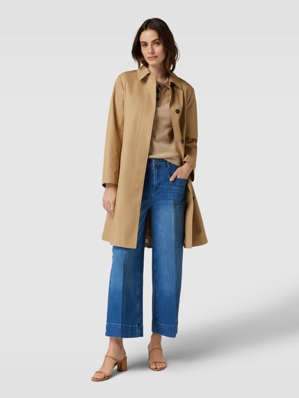 Raffaello Rossi Wide Leg Jeans mit Bügelfalten Modell 'MIRU' Blau 1