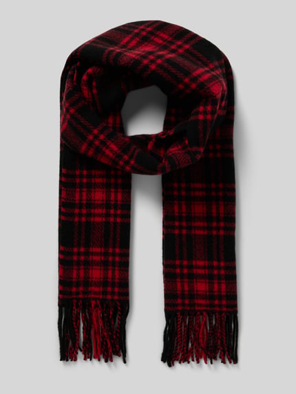 Polo Ralph Lauren Szal z wystrzępieniami Czerwony 1