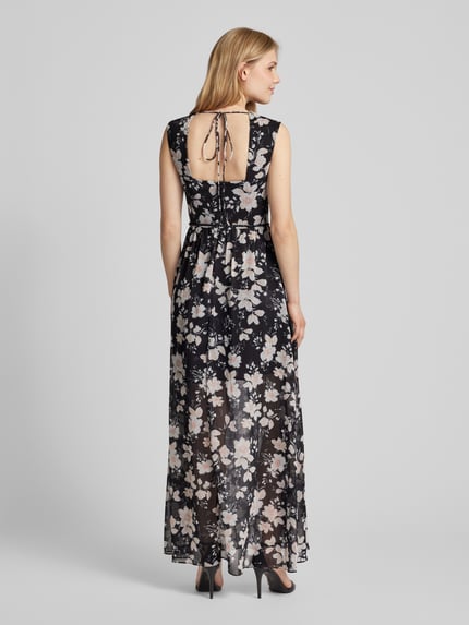 GUESS Maxi-jurk met bloemenprint, model 'GILDA' Zwart - 5