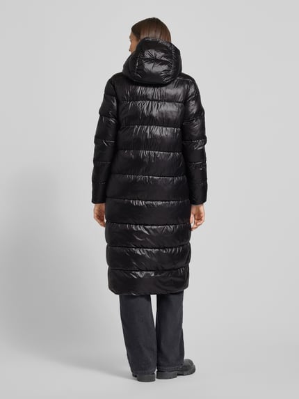 Blauer USA Regular Fit Steppmantel mit Label-Detail Modell 'BELLEVUE' Black 5