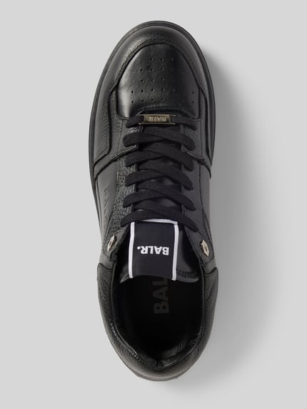 BALR. Sneakers van leer met labeldetail, model 'The Club Urban Cup' Zwart - 3