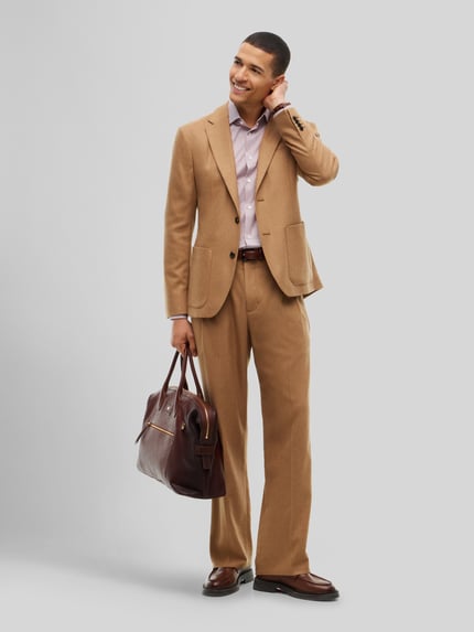 Tommy Hilfiger Slim Fit Businesshemd mit Logo-Stickerei Rot 1