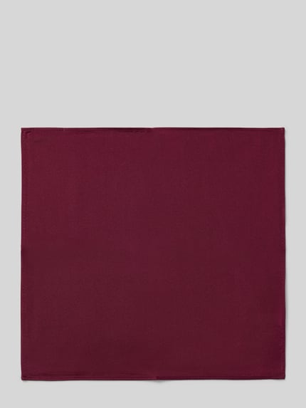 MONTI Pochet van zijde Bordeaux - 1