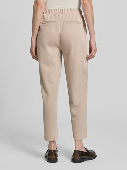ICHI Hose mit elastischem Bund Modell 'KATE PIQUE' Sand 5