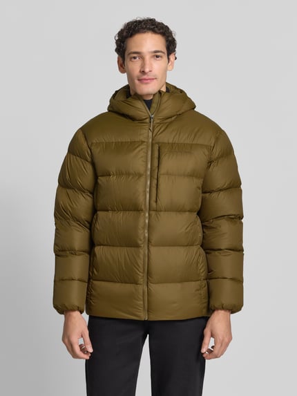 Peak Performance kurtka pikowana w kroju regular fit z zamkiem błyskawicznym model 'Frost' Oliwkowy 4