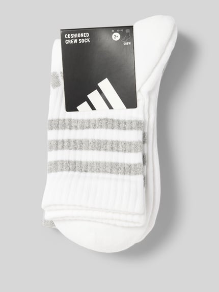 adidas Sportswear Socken mit Label-Stitching im 2er-Pack Weiss 3