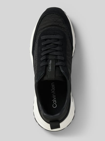 Calvin Klein Jeans Sneakers met vetersluiting BLACK - 3