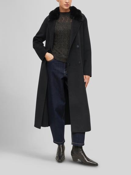 s.Oliver BLACK LABEL Pullover mit Ajour-Strickmuster Black 1