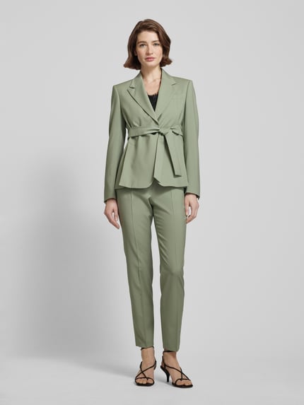 windsor. Blazer mit Bindegürtel Schilf 1