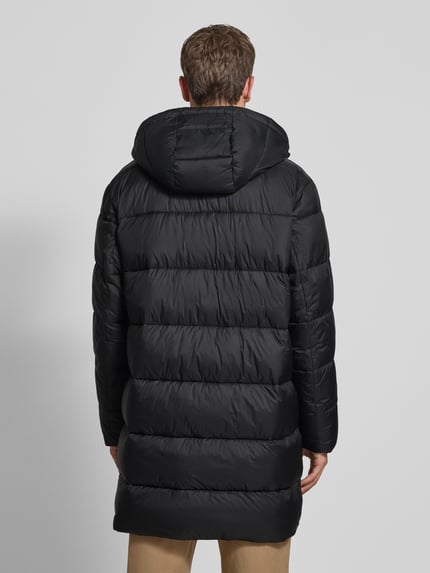 BOSS Regular Fit Steppjacke mit Label Print Modell 'CIKER' Black 5