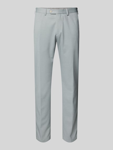 DIGEL Slim Fit Anzughose mit Eingrifftaschen Modell 'Sergio' Hellgruen 2