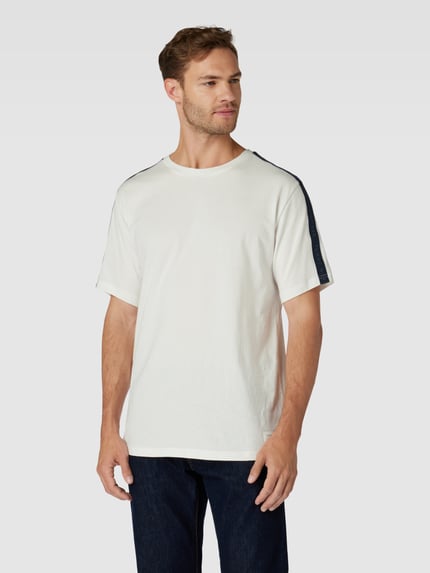 Tommy Hilfiger T-shirt met ronde hals Offwhite - 4