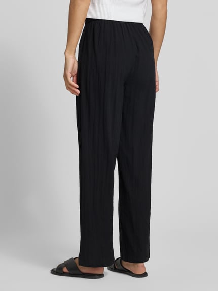 ONLY Loose Fit Weite Hose aus reiner Baumwolle Modell 'TIZANA' Black 5