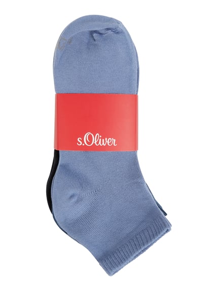 s.Oliver RED LABEL Socken in Melange-Optik im 4er-Pack Dunkelblau 2