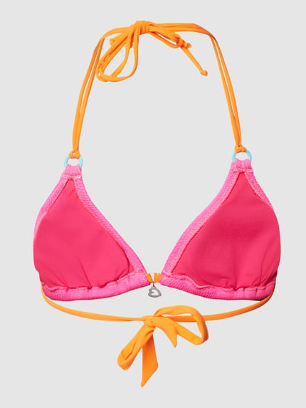 Banana Moon Bikinitop in colour-blocking-design Felroze - 3