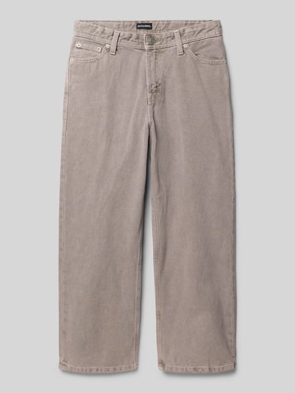 JACK & JONES Stoffhose mit 5-Pocket-Design Modell 'ALEX' Camel 1