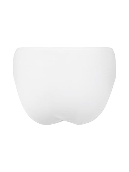 Produktfoto, Slip im 3er-Pack von Schiesser aus elastischem Baumwoll-Mix in Weiß mit eng anliegender Passform und elastischem Bund