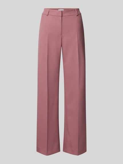 Straight Fit Stoffhose mit Viskose-Anteil Shop The Look MANNEQUINE