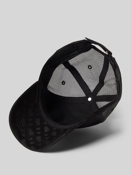 BOSS Czapka z daszkiem ze wstawką z siateczki model 'ZED-TRUCKER-M' Czarny 2