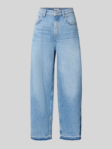 Marc O'Polo DENIM Cropped Barrel Fit Jeans aus Baumwoll-Ananas-Mix Jeansblau 2