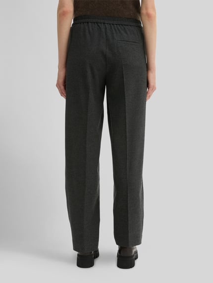 Marc O'Polo Regular Fit Jogpants mit Bügelfalte Anthrazit 5