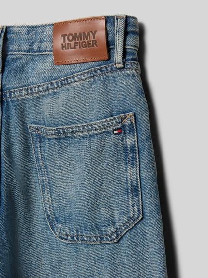 Tommy Hilfiger Teens Straight fit jeans van puur katoen Blauw - 2