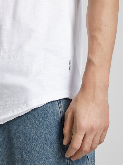 ONLY & SONS T-Shirt mit Rundhalsausschnitt Modell 'BENNE' Weiss 3