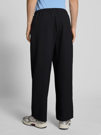 REVIEW Hose mit elastischem Bund und Tunnelzug Black 5
