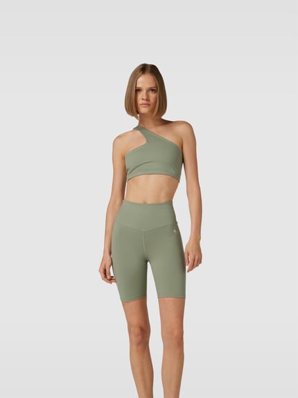 Anine Bing Bralette met labelprint Kaki - 4