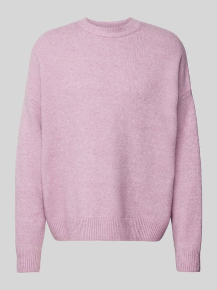REVIEW X MATW Regular Fit Strickpullover mit Woll-Anteil - REVIEW X MATW Altrosa 2