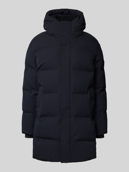 CINQUE Gewatteerde jas met capuchon Marineblauw - 2