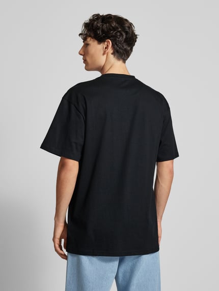 Karl Kani T-shirt z wyhaftowanym logo Czarny 5