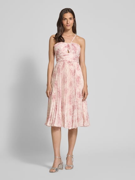 Laona Cocktailkleid mit Plisseefalten Rose 4