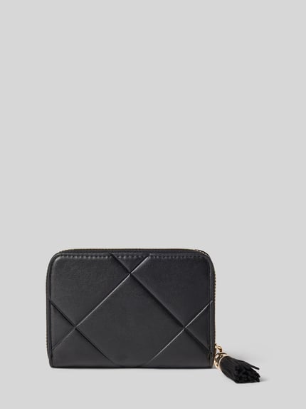 Valentino Bags Portemonnaie mit umlaufendem Reißverschluss Modell 'ASTRID' Black 2