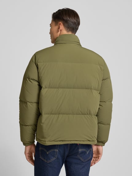 Lacoste Regular fit donsjack met opstaande kraag en geïntegreerde capuchon Olijfgroen - 5