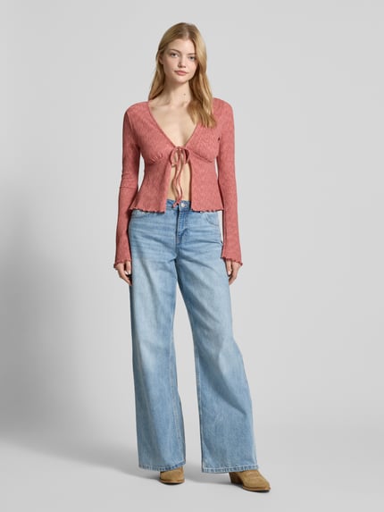 ONLY Shaped Fit Cardigan Modell 'LISSY' Rosa 1