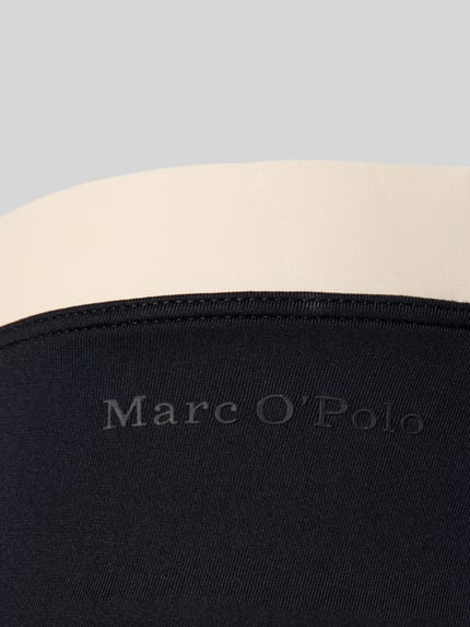 Marc O'Polo Bikini Slip mit Label-Schriftzug Modell 'CONTRAST BINDING PANTY' Black 2