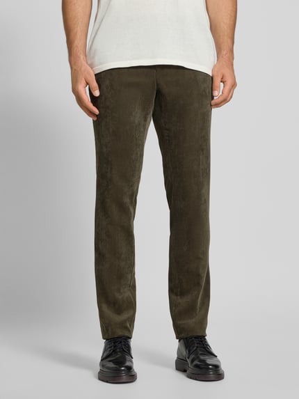 Carl Gross Cordhose mit französischen Eingrifftaschen Modell 'Tomte' Gruen 4