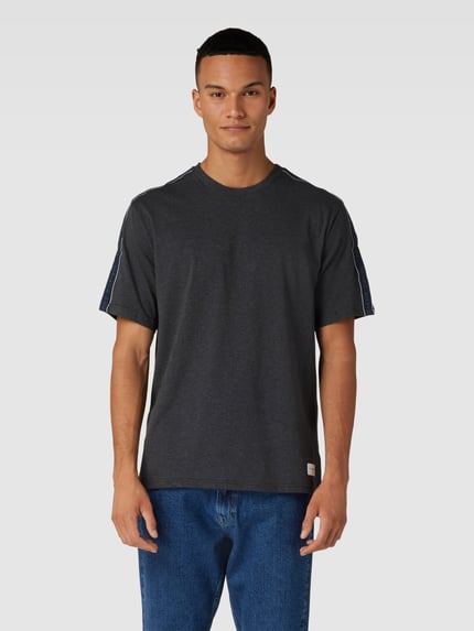 Tommy Hilfiger T-Shirt mit Rundhalsausschnitt Mittelgrau Melange 4
