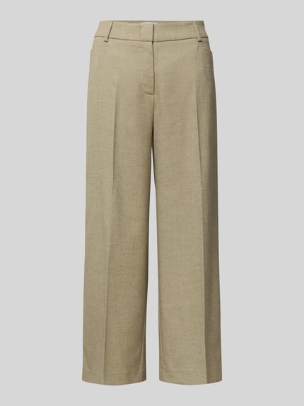 MORE & MORE Stoffen broek met achterzakken Groen - 2