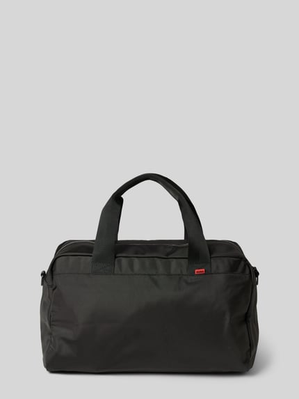 HUGO Weekender mit Logo-Patch Modell 'Ethon 3.0N_New Hldll' BLACK 4