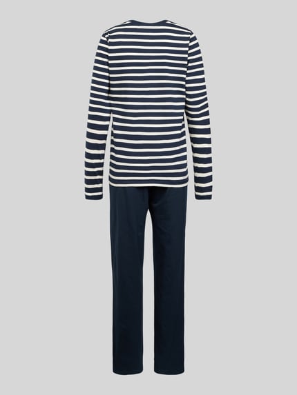 SCHIESSER Pyjama met streepmotief Blauw - 3