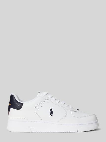 Polo Ralph Lauren sneakers van echt leer Wit - 3