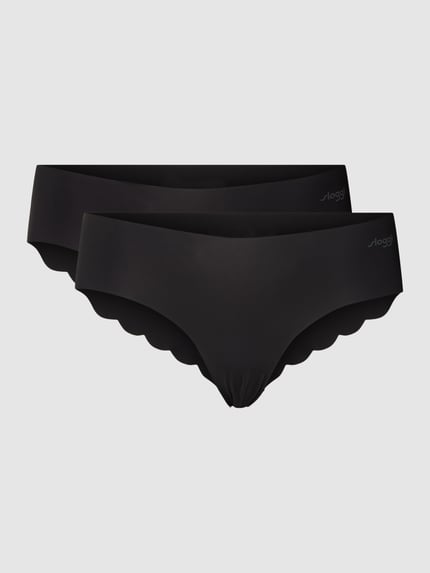 Sloggi Hipster met labelprint, model 'ZERO MICROFIBER 2.0' Zwart - 2